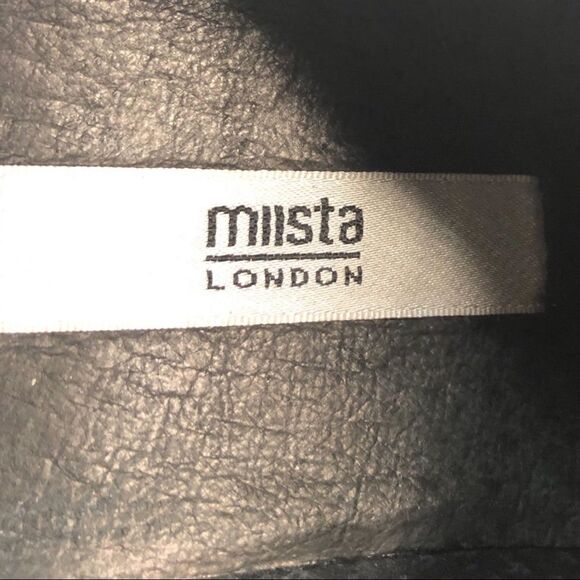 Miista London leather white lace up loafers size 38 EU or US women’s size 7.5 - Picture 10 of 12